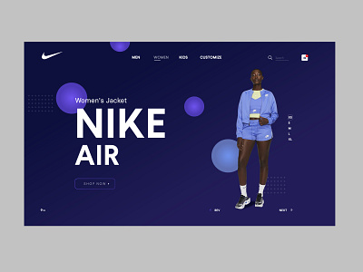 Nike Website Design