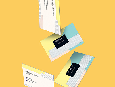 business card design illustration photoshop