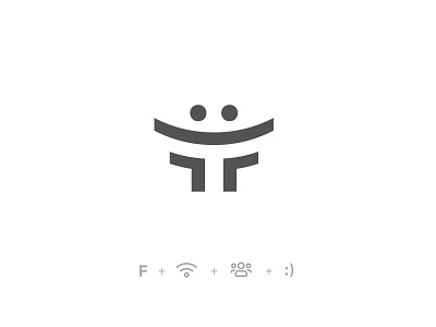 Double F Lettermark app branding icon identity logo typography ui ux vector web