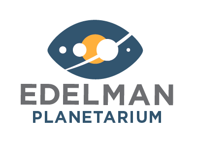 Edelman Planetarium branding identity logo planetarium