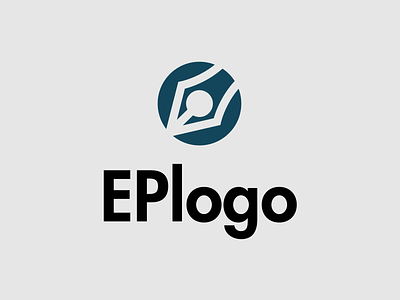 EPlogo Branding album branding design ep graphic design logo music pen stylo typography vector vynil writer