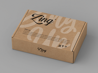 Zing Packaging branding design graphic design icons logo packaging typography vector