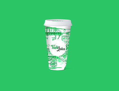 Juice Cup ai branding design graphic illustration art illustrator mockup photoshop website