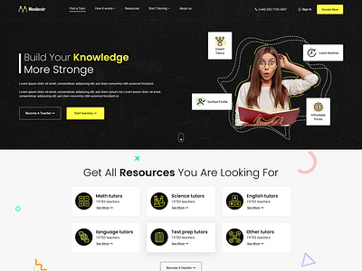 Study website design