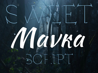 Sweet Mavka Script - Free Font design font fonts free free font multilingual typography ukraine