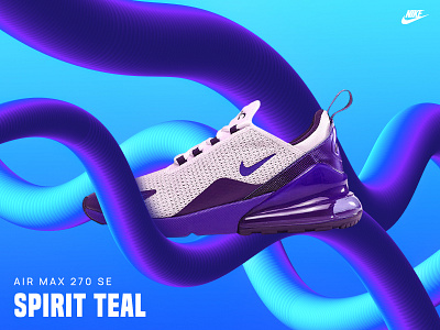 AIR MAX ADVER advertising branding design footwear nike shoes type typography visual web