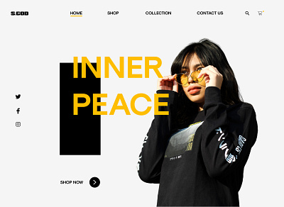 Visual Display branding design icon type typography ui ux web website