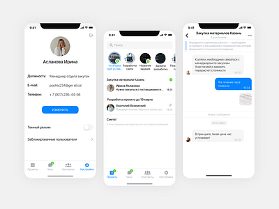 Messenger for employees