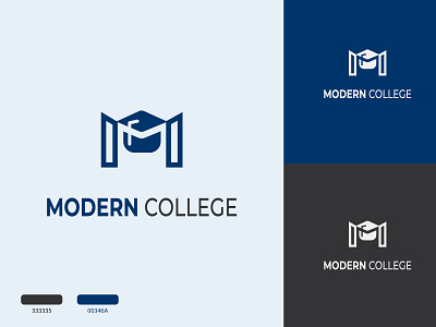 College Logo -Modern College Logo - Education Logo