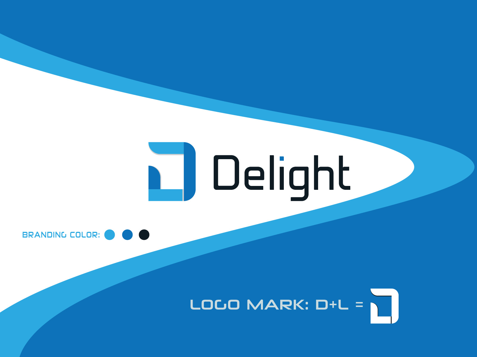 Delight Logo by Abdul Alim on Dribbble