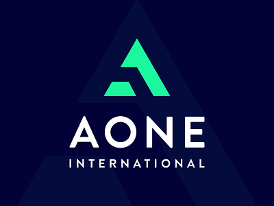 AONE INTERNATIONAL LOGO DESIGN