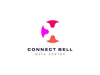 Connect Bell Logo Design - C Letter Logo - Data Logo bell branding bell logo bell logo design bell logos brand branding c c letter logo c logo c logo design c logos creative data logo data logo data logo design data logo folio data logos letter c logo logo design modern data logo modern logo