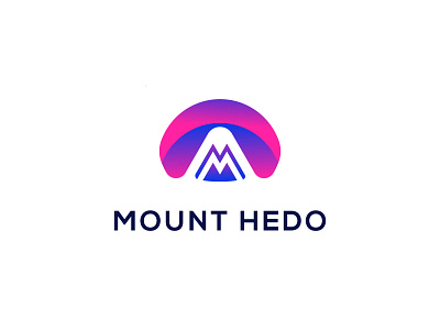 M Letter Logo - Mount Hedo Logo brand branding gradient logo headphone headphone logo headphone logo design hedo hedo logo logo design logofolio logotypo m letter m letter logo m logo m logos mount mount logo mount logo design mountain mountain logo