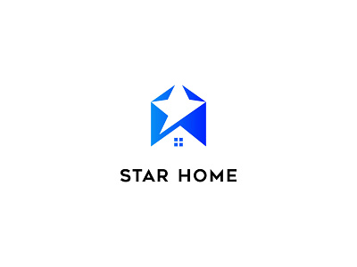 Star Home Logo brand brand identity branding clean logo construction logo home home logo home logo design house house logo house logo design logo logo design modern logo real estate real estate logo star star home logo star logo star logo design