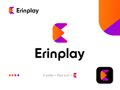 Erinplay logo design