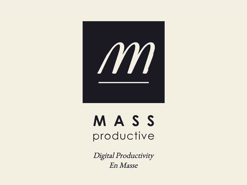 Mass Productive animation brand logo