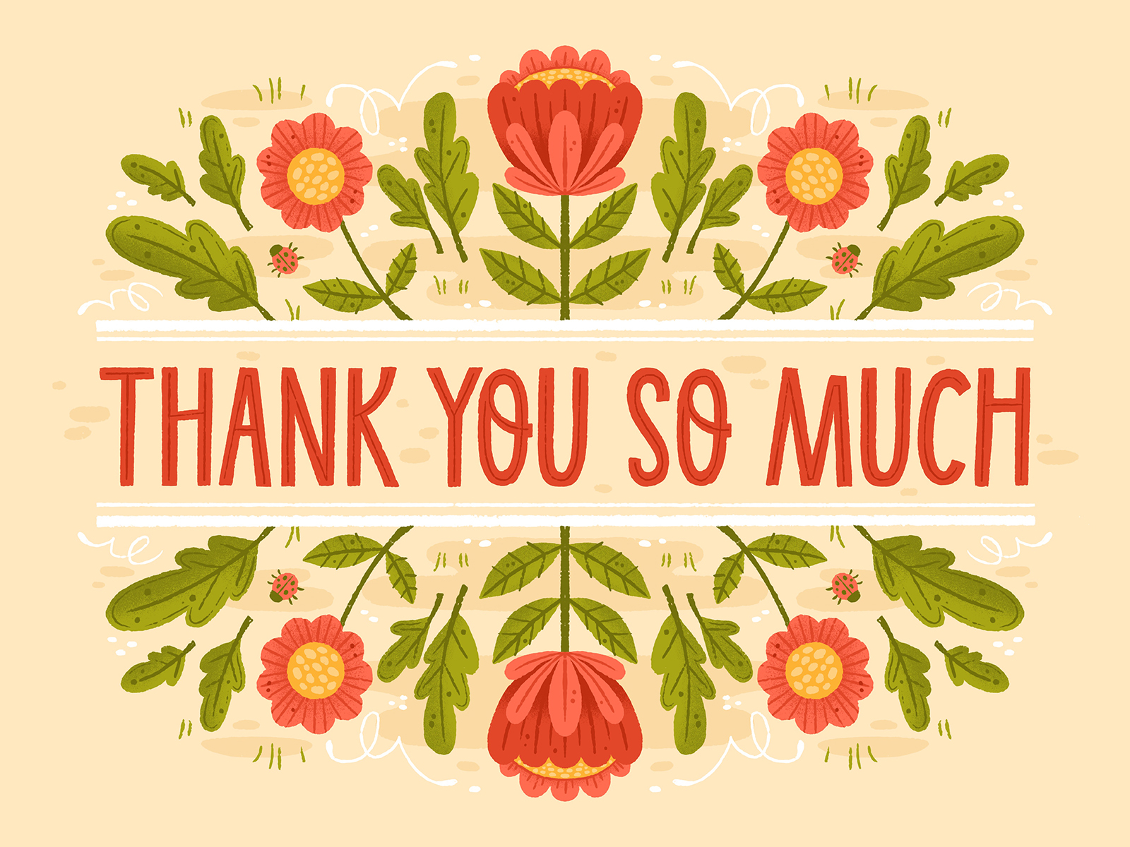 Thank you so much by Jessica Gunderson on Dribbble