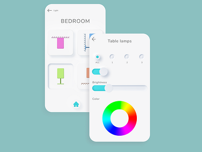 Settings Smart Home Light System App