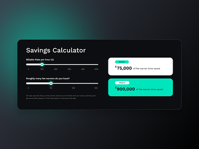 Savings calculator 004 calculator daily 100 challenge dailyui dailyuichallenge savings calculator ui ui daily 004