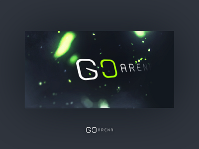 Logo for GoArena, a Swedish CS:GO community. apax branding community counter strike cs cs go csgo gaming go arena goarena logo sweden