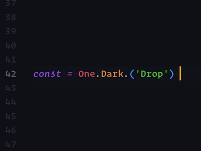 Screenshot 2018 12 17 7 dark theme one dark syntax highlighting vscode theme