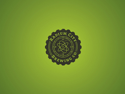 Radium City Brewing Co. beer brewing illustration logo matthew solis