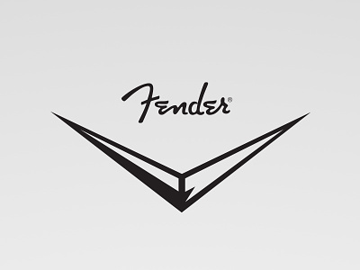 Fender Custom Shop Redesign branding custom shop fender guitar logo matthew solis redesign
