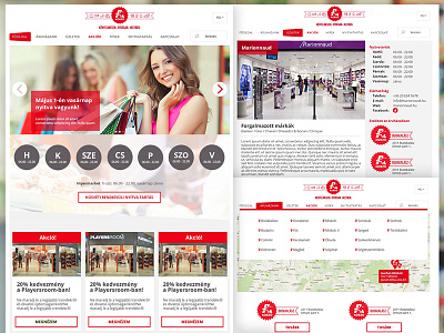 Auchan Korzó - responsive website design