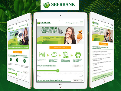 Sberbank microsites - 2014-15