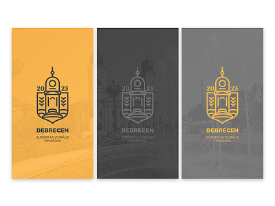 Debrecen 2023 - European Capital of Culture /logo concept/ city logo debrecen debrecen 2023 european capital of culture logo concept