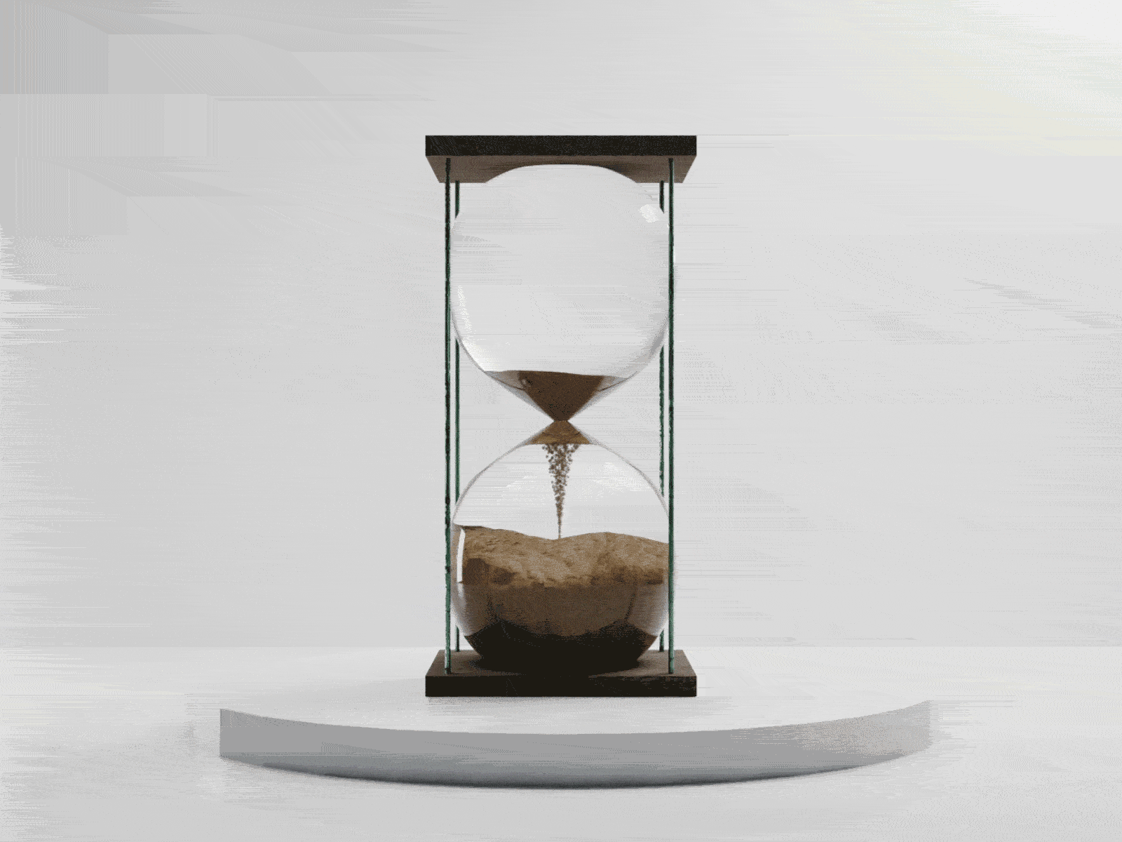 360 Clock 3d aftereffects animation art clock color creative gif motion motion graphic poster sand time