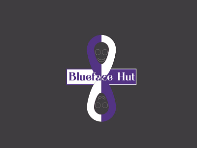 Bluefacehut adobe illustrator design logo logodesign