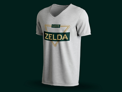 ZeldaGuide Shirt concept zeldaguide illustrator photoshop