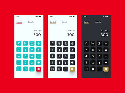 Calculator - DailyUI oo4 calculator dailyui figma