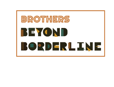 Brothers Beyond Borderline: Magazine cover art design display graphic design illustration magazine vector