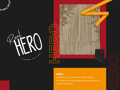 REAL HERO - Brand Design