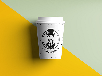 Mr. Golfeado Cup Design art branding coffee design direction