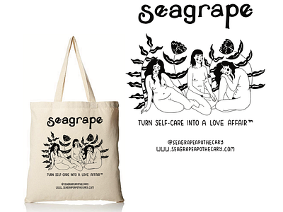 Seagrape Tote Bag by Emily Small