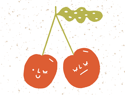 Cherry Buds by Emily Small adobe illustrator cherries design digital art digital drawing digital illustration drawing fruit hand drawn illustration illustrator ipad pro art ipadpro logo procreate procreate app procreate art vector