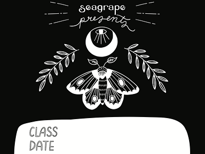 Seagrape Soap Event Sheet by Emily Small