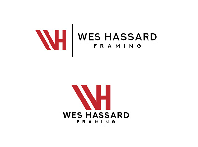 Wes Hassard Framing - Logo Design branding design icon logo logodesign minimal vector