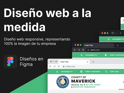 Diseños a la medida landing ui ux web