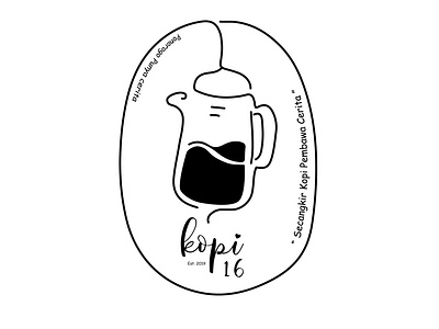 Coffe 16 Logo Design