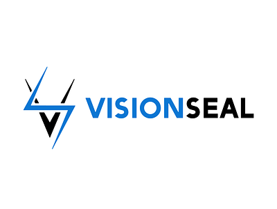Visionseal Redesign Logo branding design flat illustration illustrator logo minimal vector