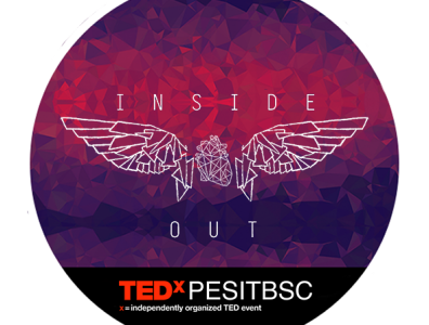 TEDxPESITBSC 2018 Badge art badge badge design design illustration photoshop