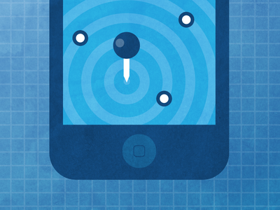 Map It, Continued artwork icon illustration ios map pin podcast