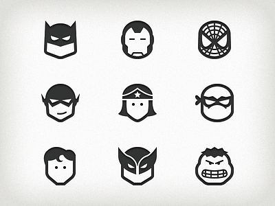 Superhero Icons