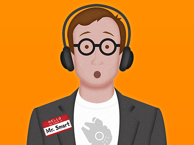 The Intellectual Radio Program artwork illustration podcast