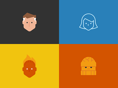 Fantastic Four Icons