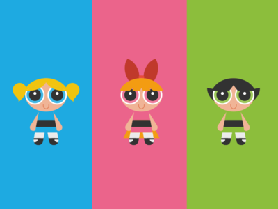 Powerpuff Girls Icons by Jory Raphael - Dribbble